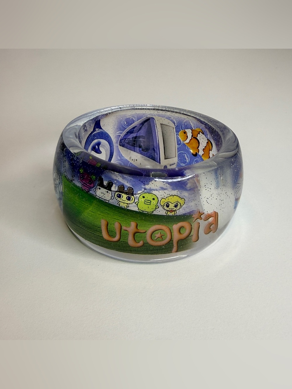 Utopia clear bangle